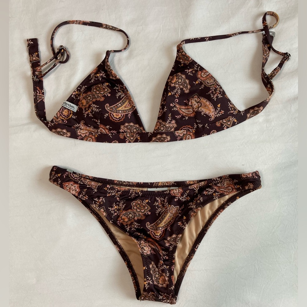 Rhythm Paisley Brown Bikini S/M
